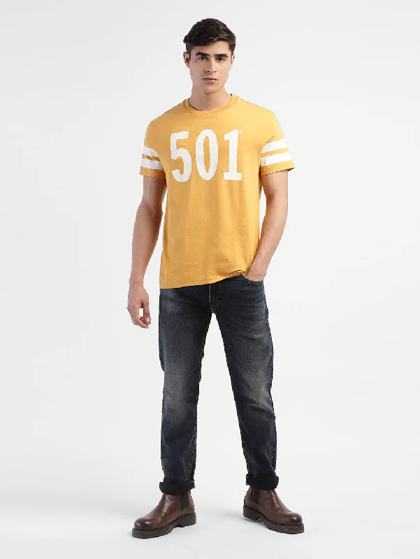 Men’s stylish ombre tee-Men's Printed Slim Fit T-shirt