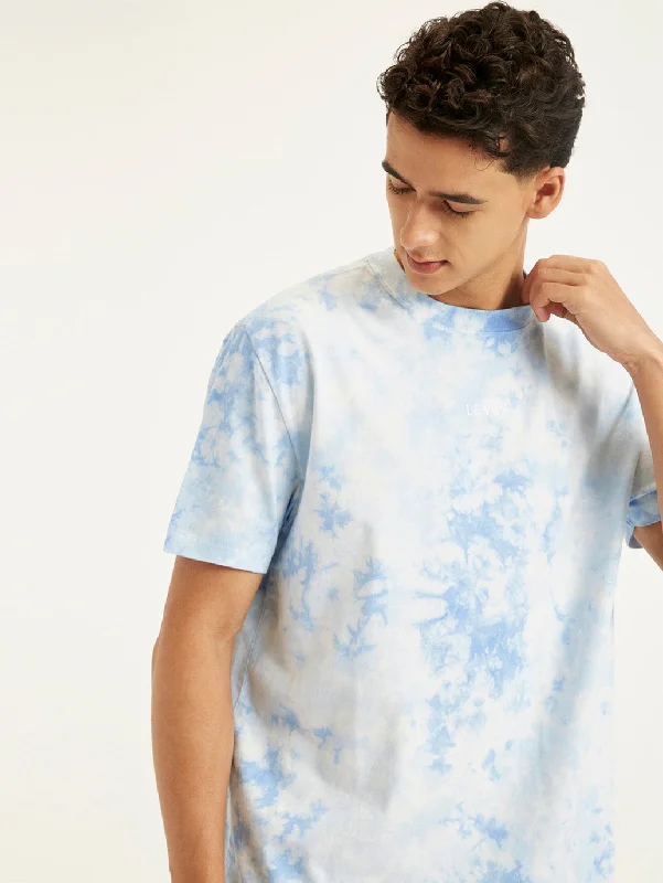 Men’s bright supima top-Men's Tie-Dye Regular Fit T-Shirt