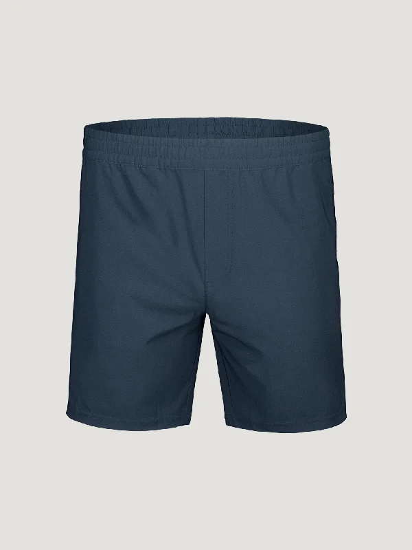 Men’s lightweight poplin trousers-Navy Stretch Performance Shorts