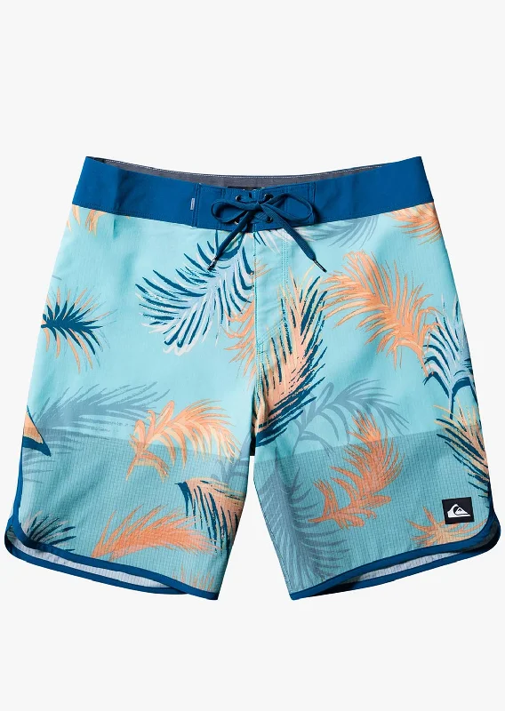 Men’s casual poplin pants-Quiksilver Junior Surfsilk Scallop 17 Boardshorts