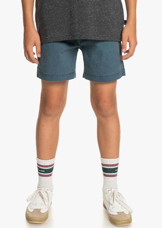 Men’s soft chambray jeans-Quiksilver Junior Taxer WS Shorts