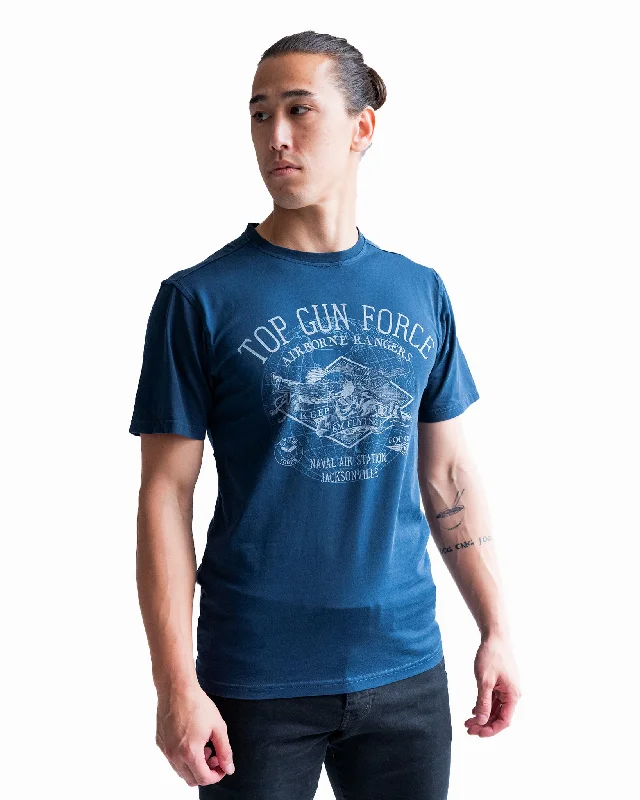 Men’s comfy dri-fit top-TOP GUN® "FORCE" TEE