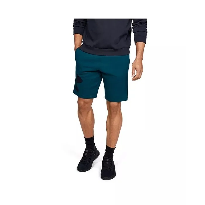 Men’s bold pinstripe jeans-Under Armour Men's Rival Fleece Logo Sweat Shorts Navy Size X-Large