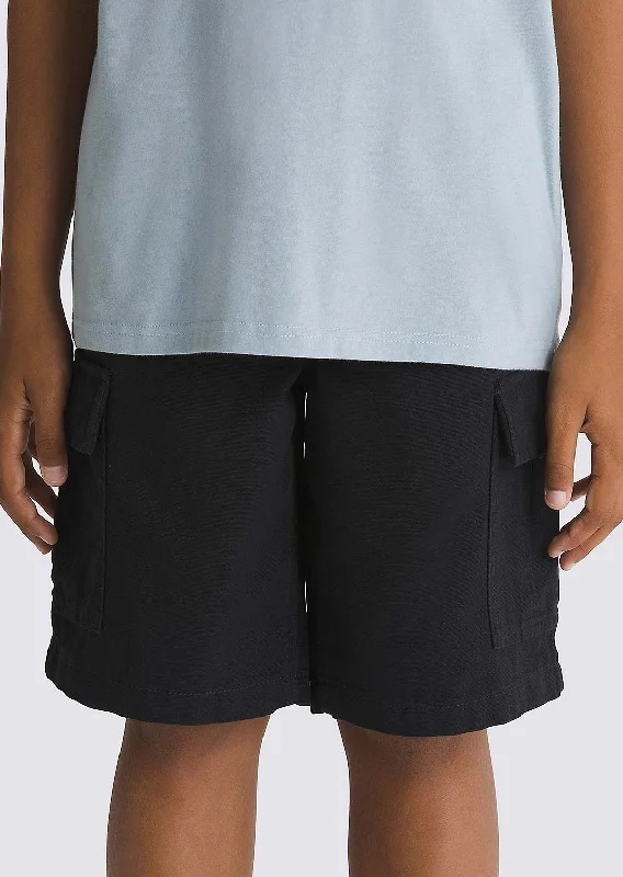 Men’s trendy seersucker pants-Vans Junior Range Elastic Waist Cargo Shorts