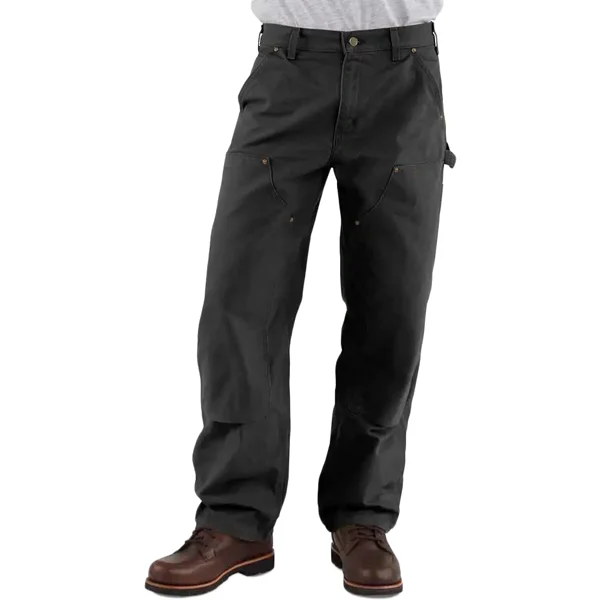 Men’s lightweight chambray pants-Men's Washed Duck Double-Front Work Dungaree