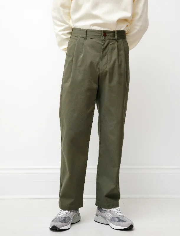 Men’s bold duck pants-Slacks Olive