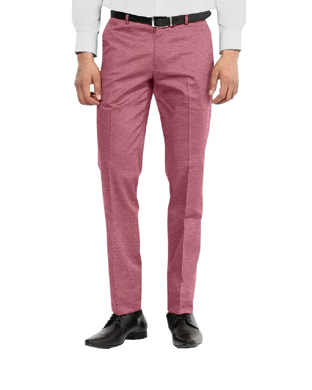 Men’s trendy carpenter pants-Brisbane Moss Salmon Pink Canvas