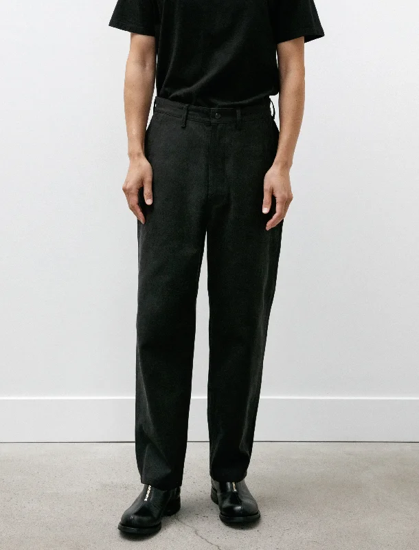 Men’s breathable moleskin trousers-Phigvel Aviator Trouser Ink Black