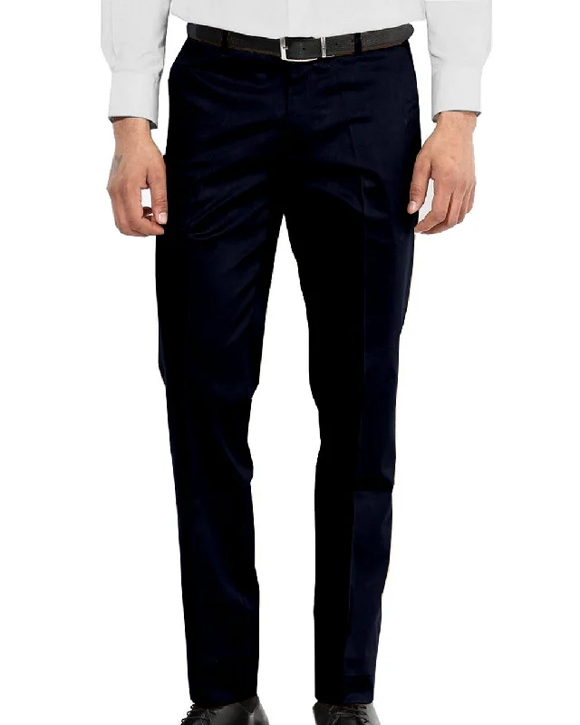 Men’s durable tailored trousers-Minnis Fresco III Pants: Midnight Blue