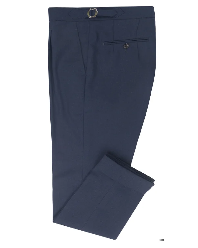 Men’s bright herringbone jeans-Minnis Fresco III Pants: Navy