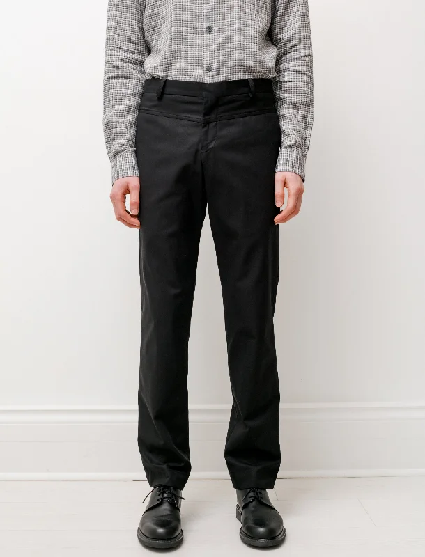 Men’s soft carpenter pants-Trousers Chromy Black