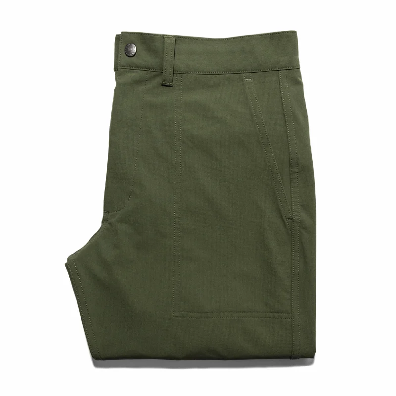 Men’s breathable ripcord jeans-The Alpine Pant in Moss