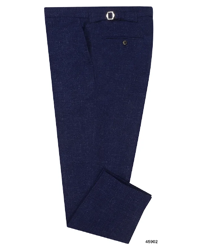 Men’s modern tailored trousers-VBC Indigo Hopsack Pants