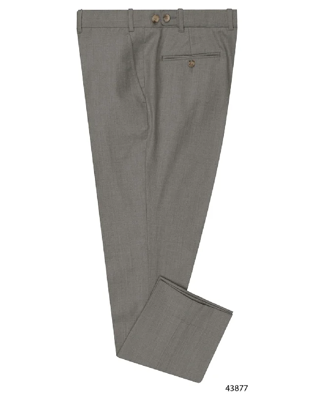 Men’s stylish pinstripe jeans-VBC Light Grey Super 110's